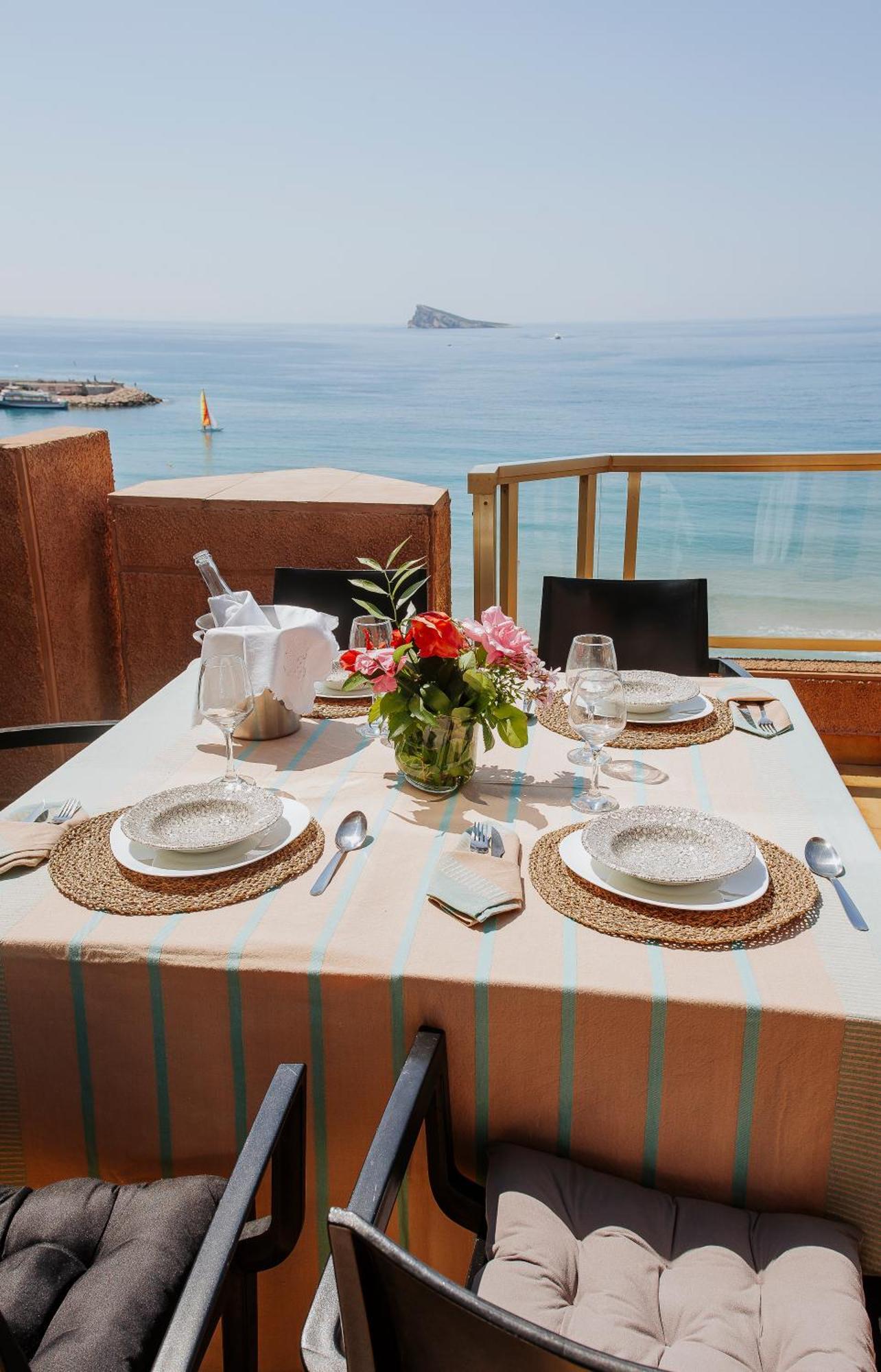See The Sea - Mirando Al Mar & Aplus Apartamentos 貝尼多姆 外观 照片